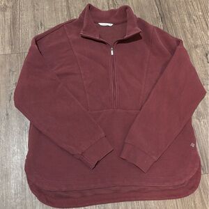 Shambhala quarter zip sweater